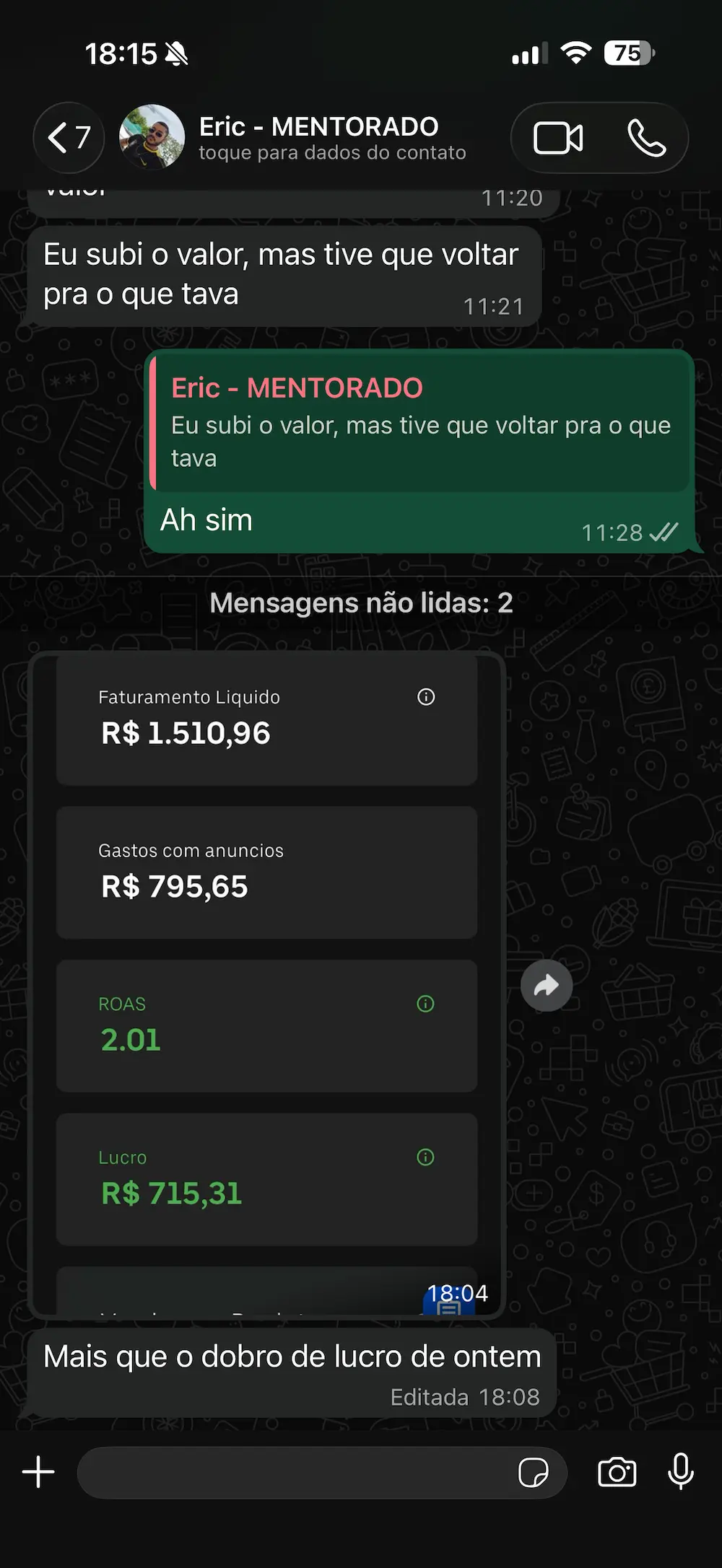 Print de depoimento 10